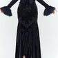 【25s Jul.】Gothic Velvet Fishtail Skirt