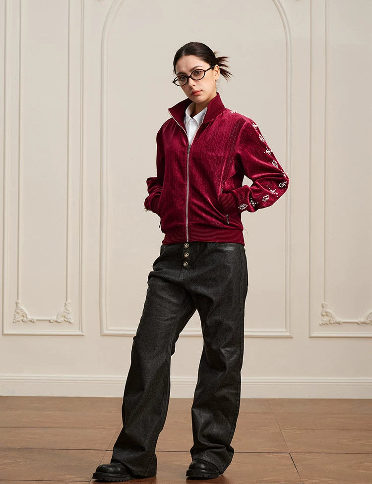Velvet Pearl Workwear Jacket