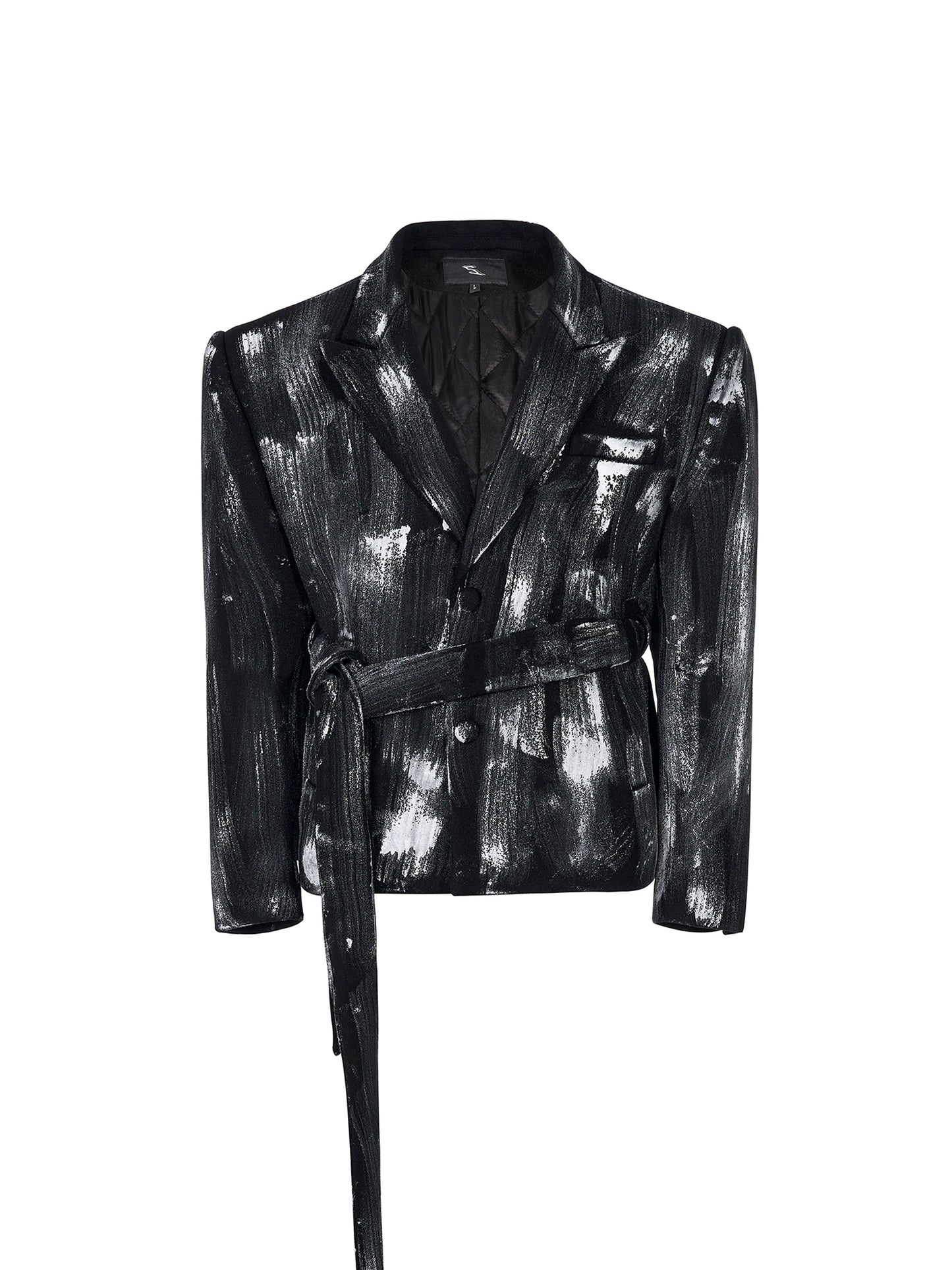 【25s Dec.】100% Wool Brushed Dirty Wool Suit Jacket