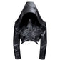 【25s Sep.】"Dark Knight" Bat Cap Pu Leather Jacket
