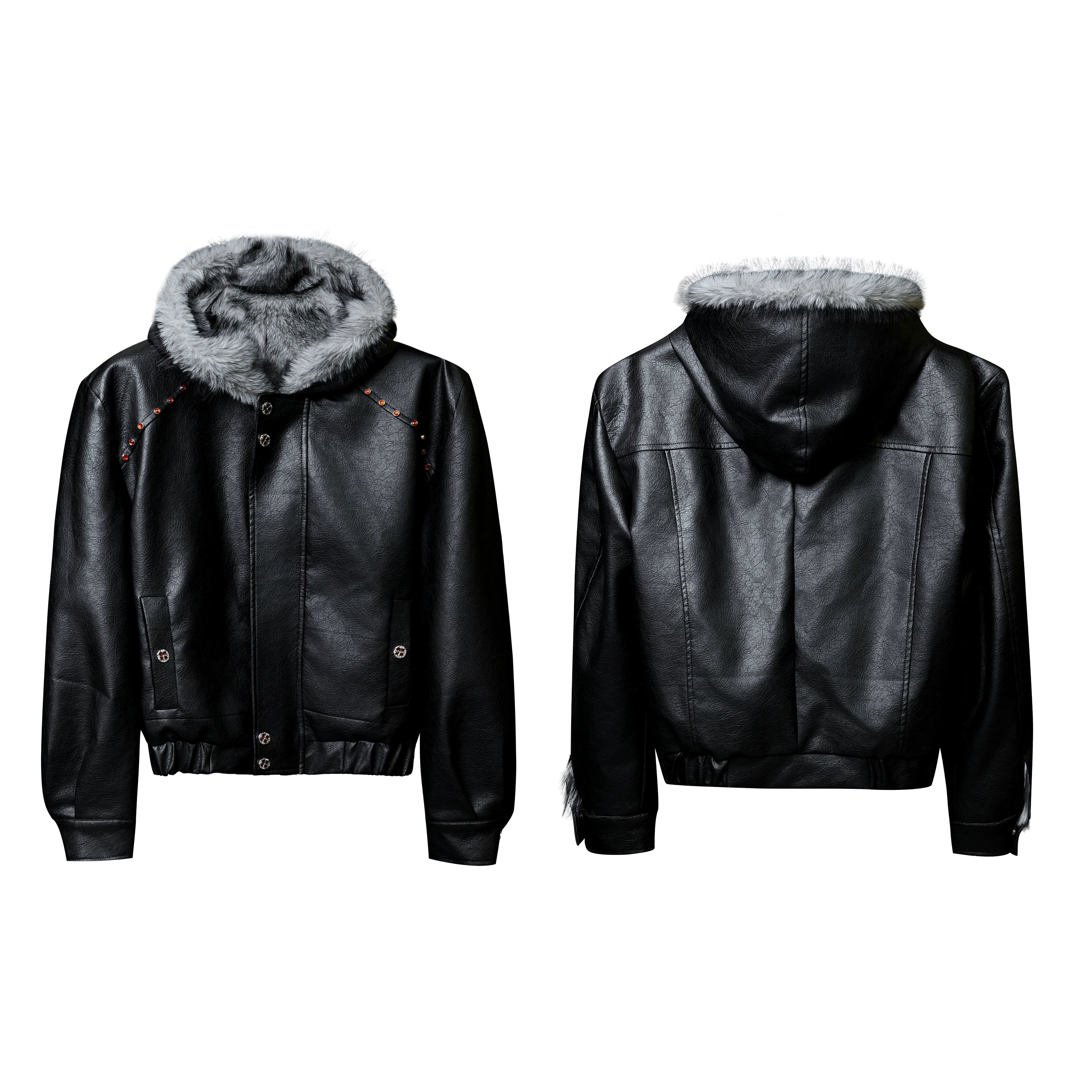 【25s Nov.】Heavy Textured Plush Padded Jacket