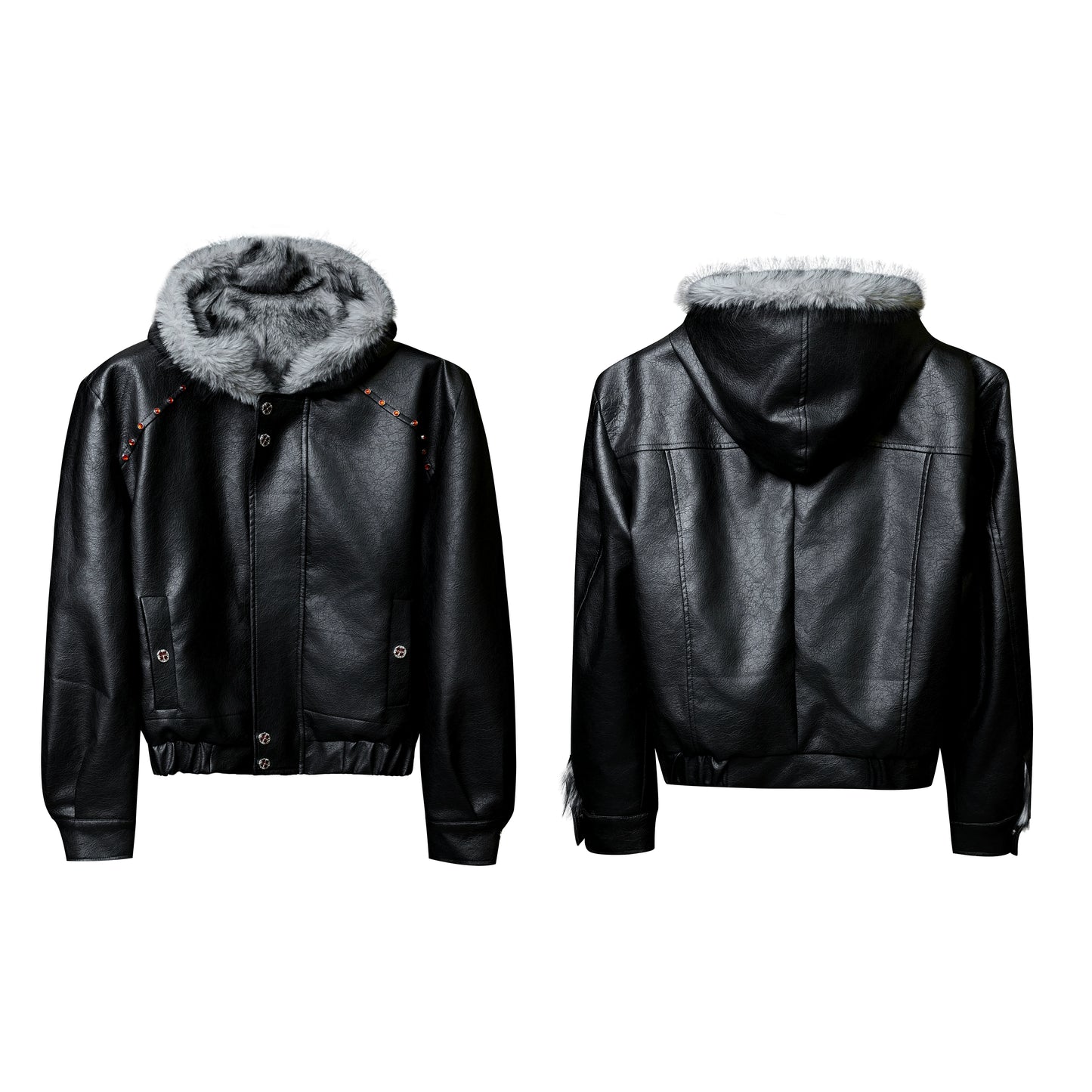 【25s Nov.】Heavy Textured Plush Padded Jacket