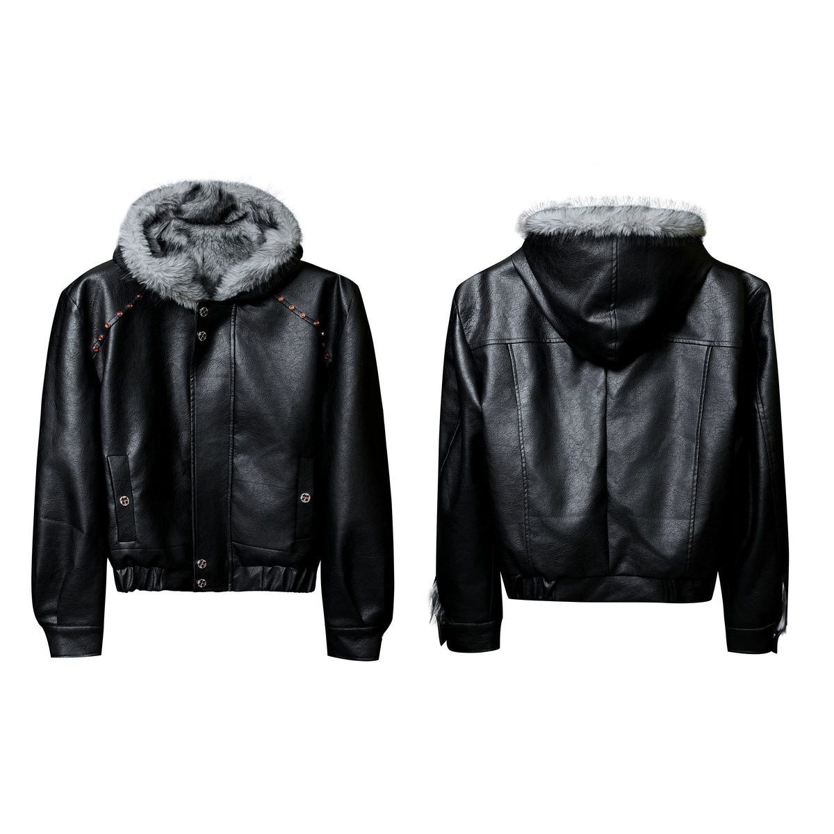 【25s Nov.】Heavy Textured Plush Padded Jacket