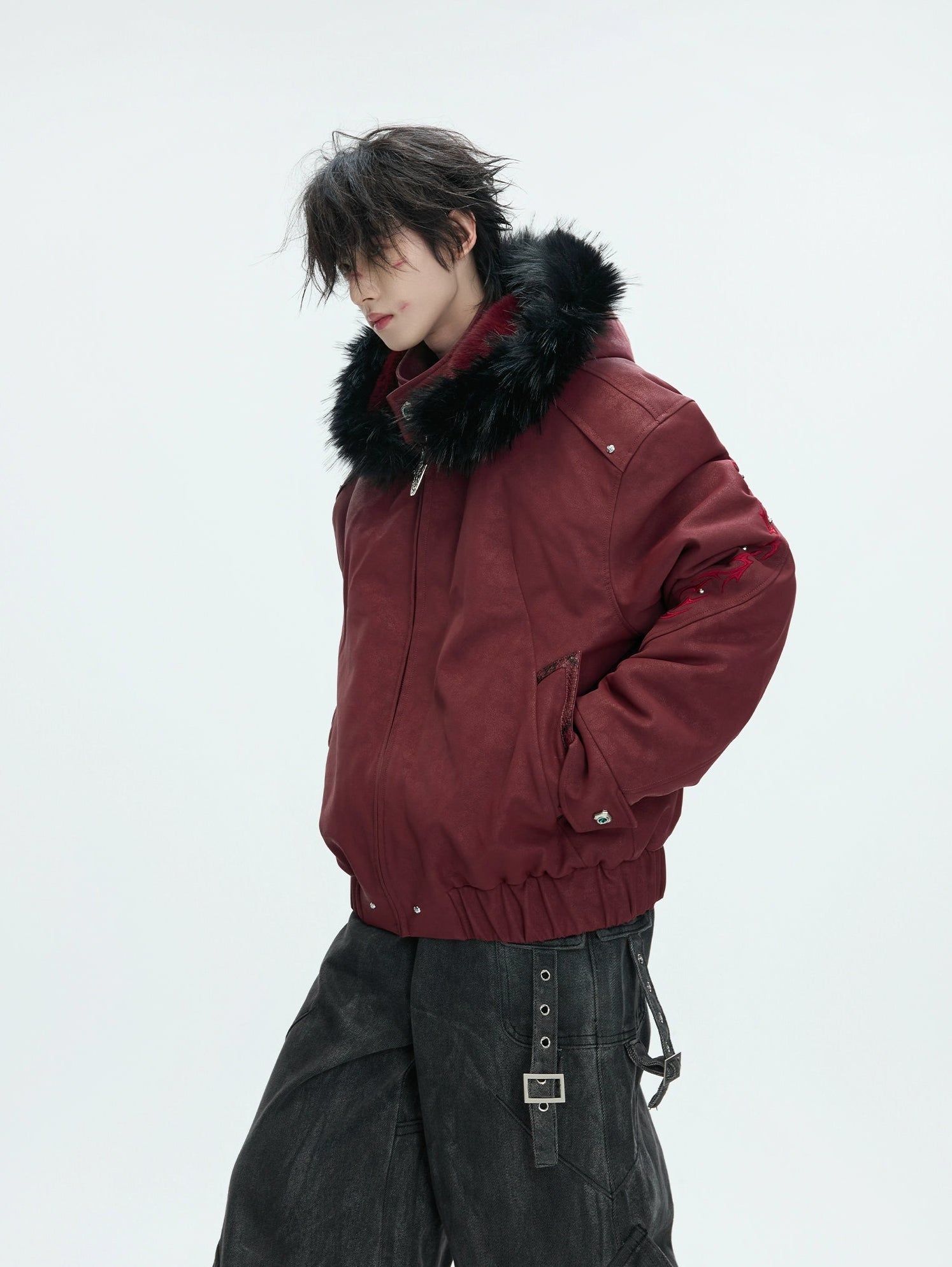 【25s Dec.】Embroidered Washed Cotton Jacket