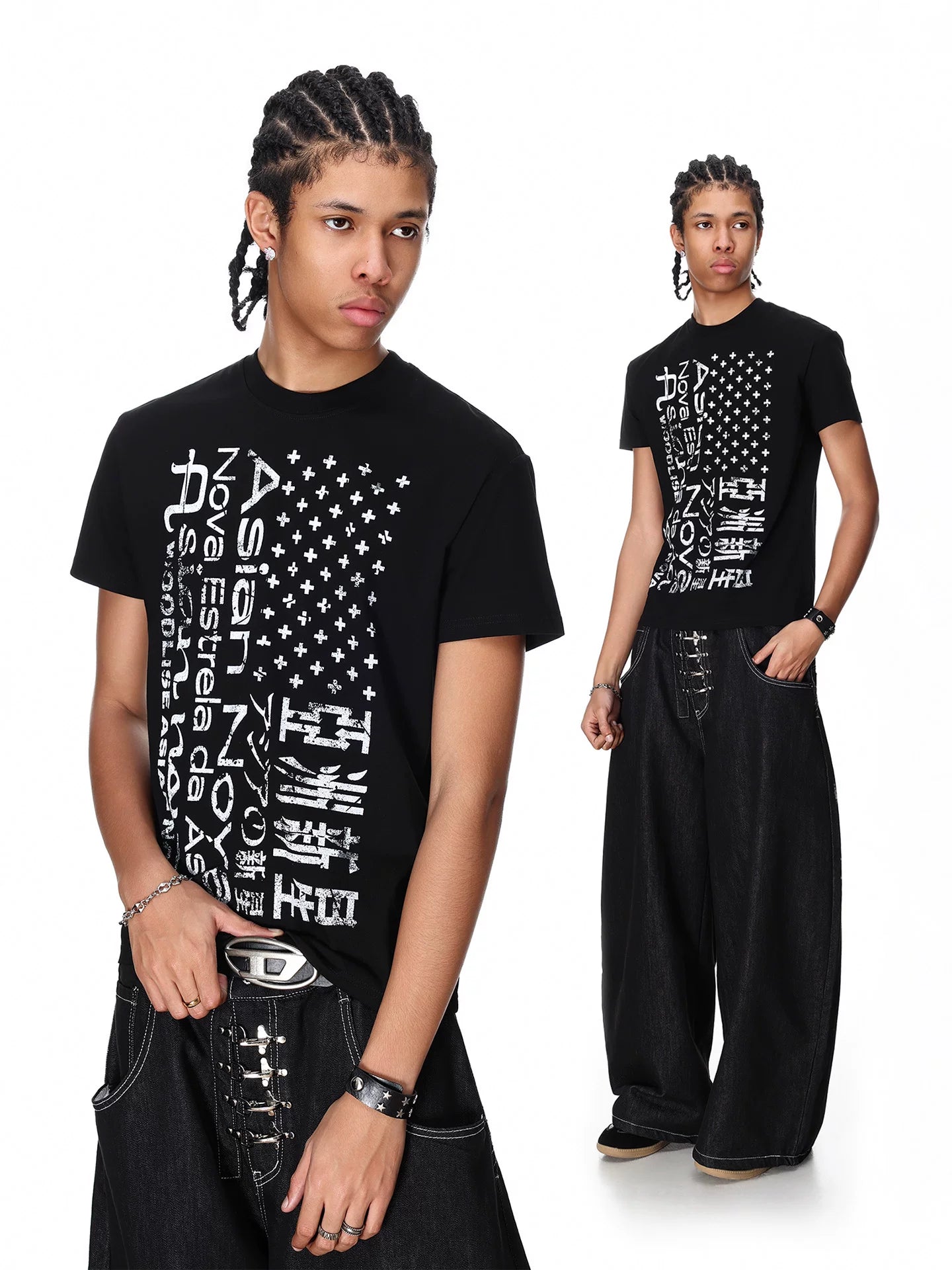 Visual Kei Boxy Graphic Tee