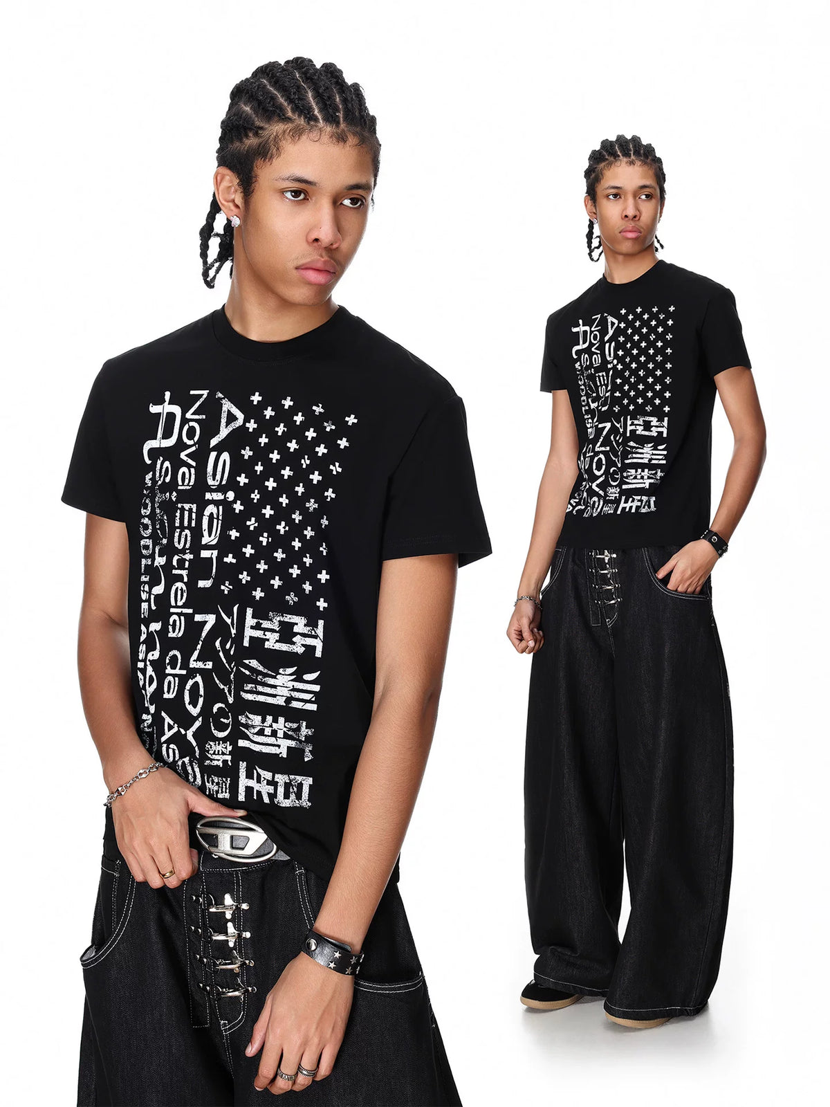 Visual Kei Boxy Graphic Tee