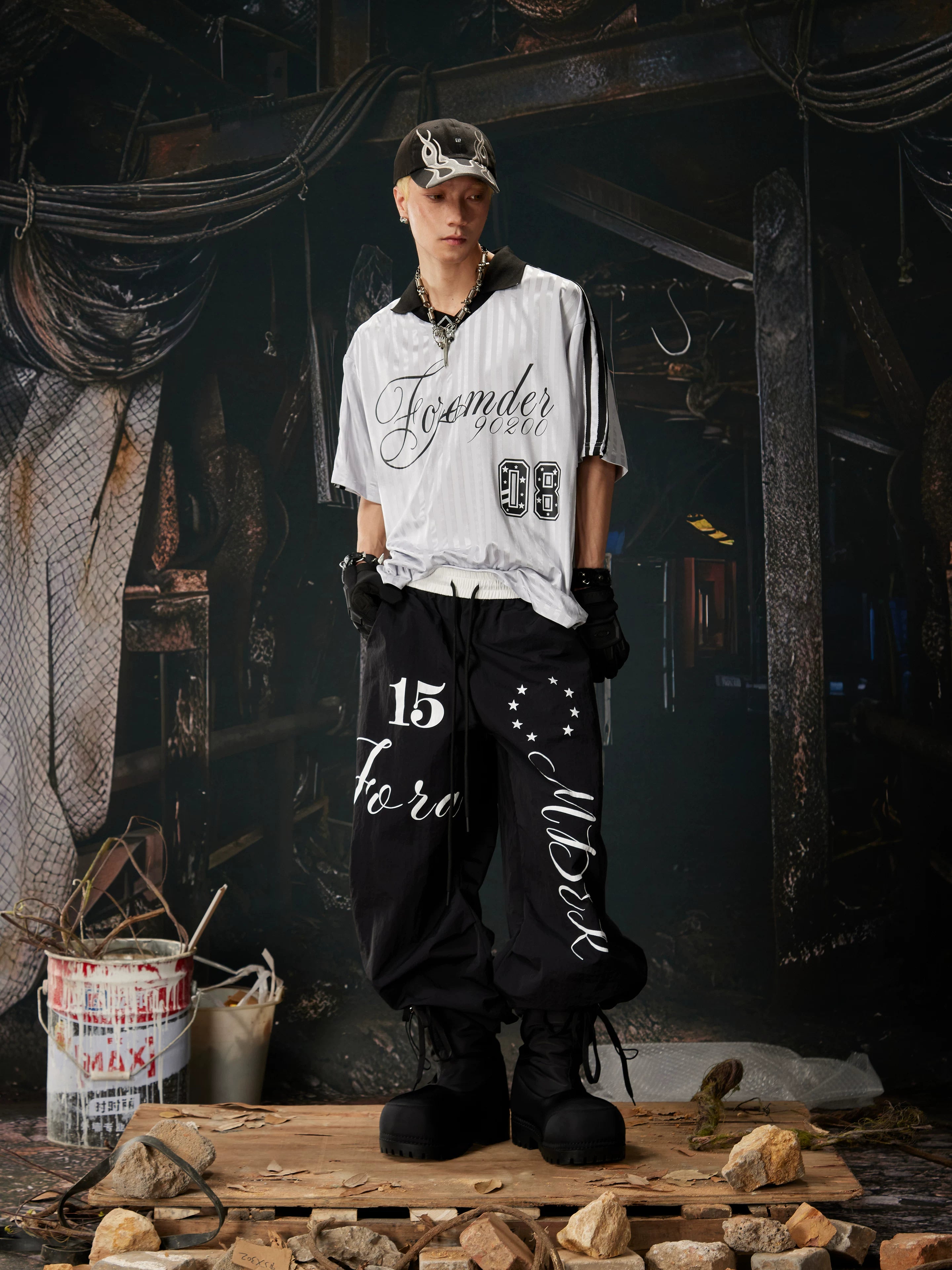 Contrast Jersey Street Tee