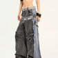 【25s Oct.】Punk Heavy-duty Raw-edge Washed Distressed Jeans