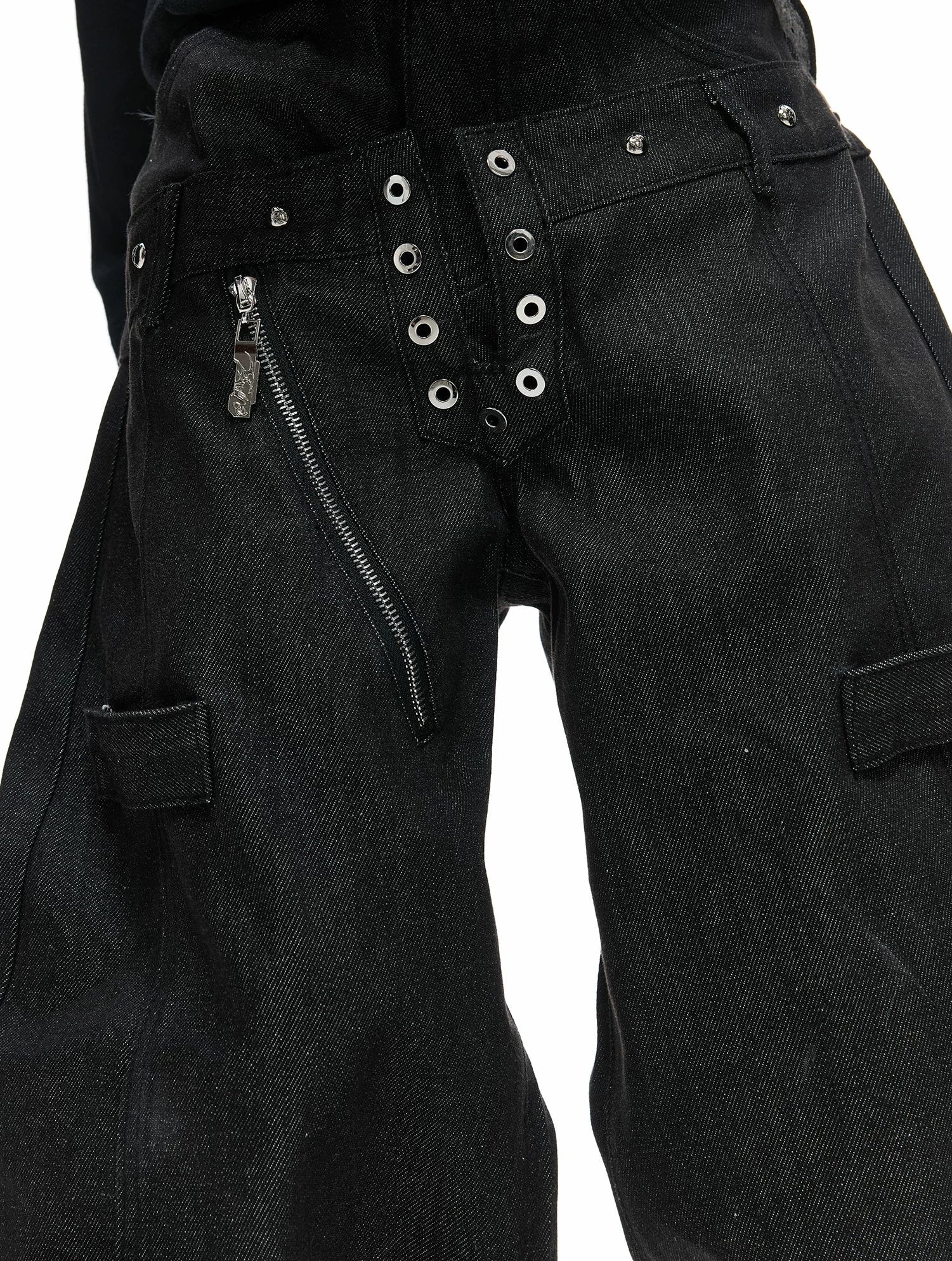 【26s Apr.】Raw Selvedge Double Waist Straight Denim Pants