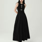 【25s Jul.】Black Gothic Strap Dress