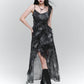 【25s Jul.】Asymmetrical Hem Spaghetti Strap Dress