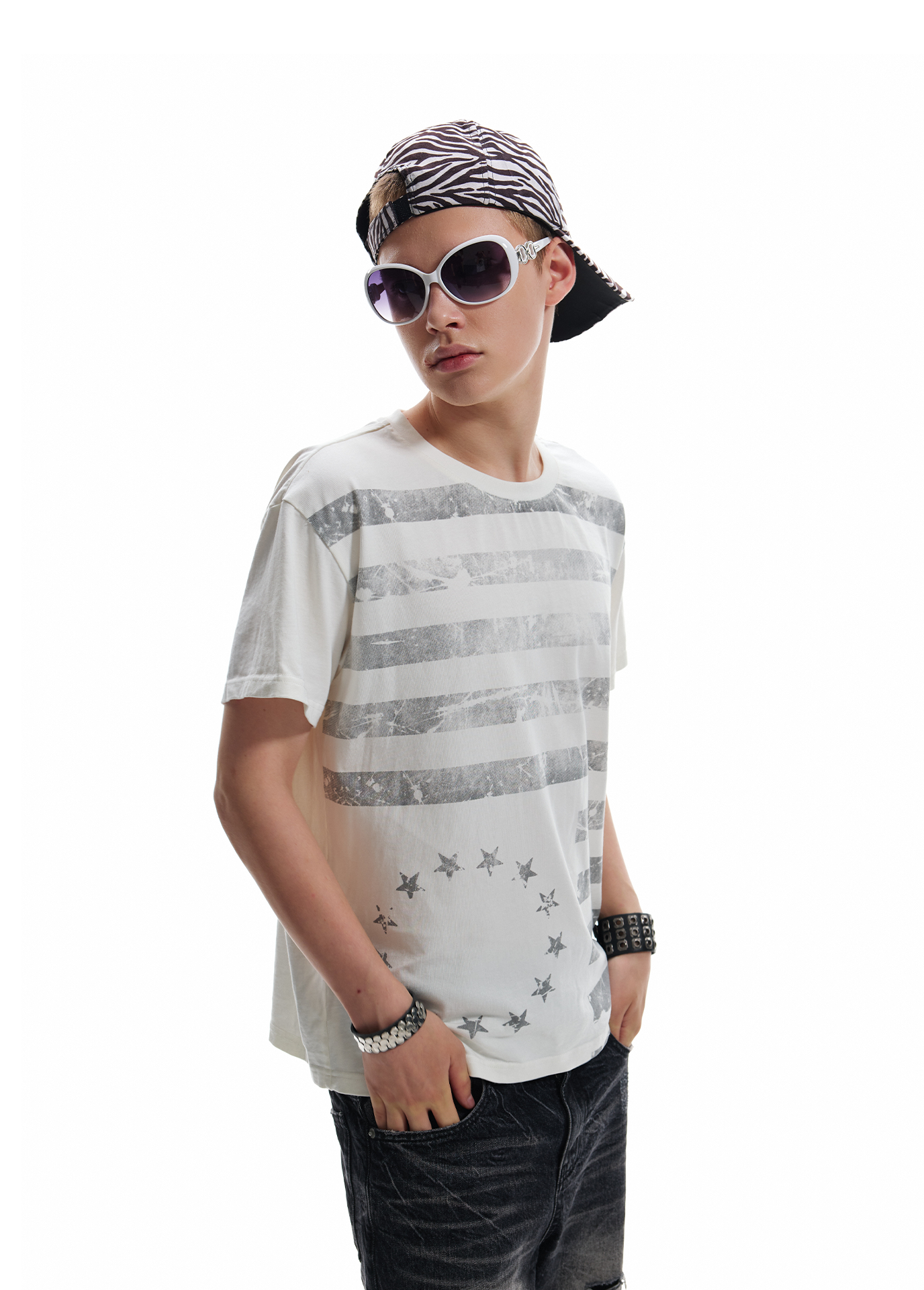 Vintage Flag Washed Street Tee
