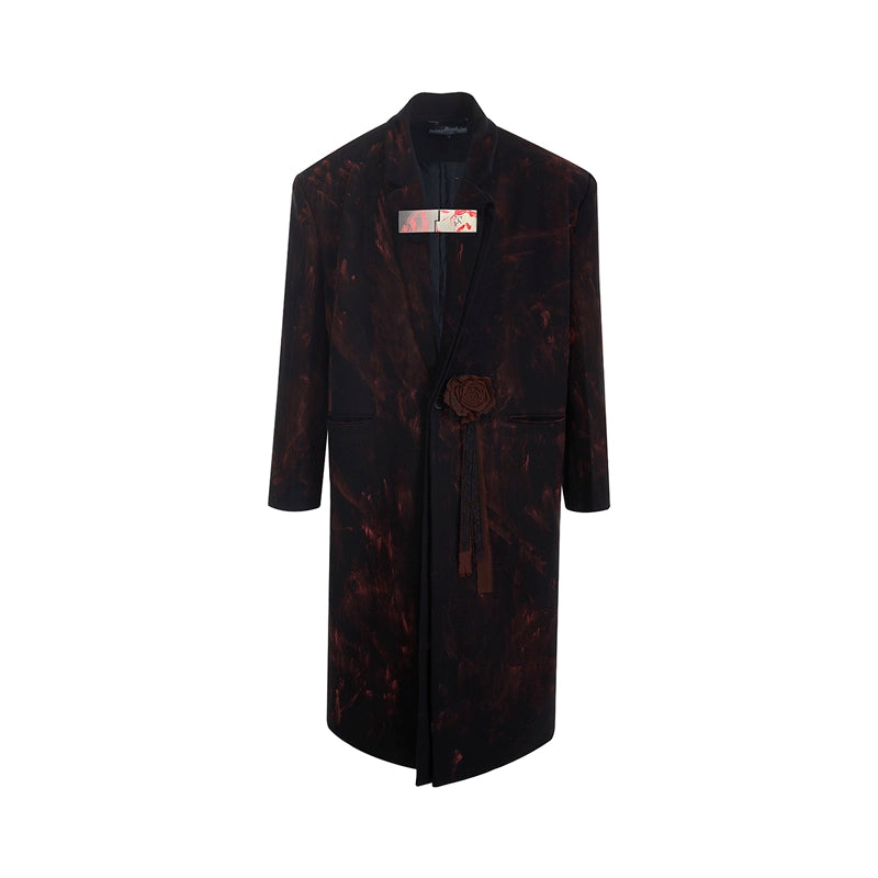 【24s Dec.】Hand Drawn Long Coat ArtsKoreanMan