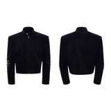 【25s Oct.】Rivet Dark Knight Casual Flared Pants