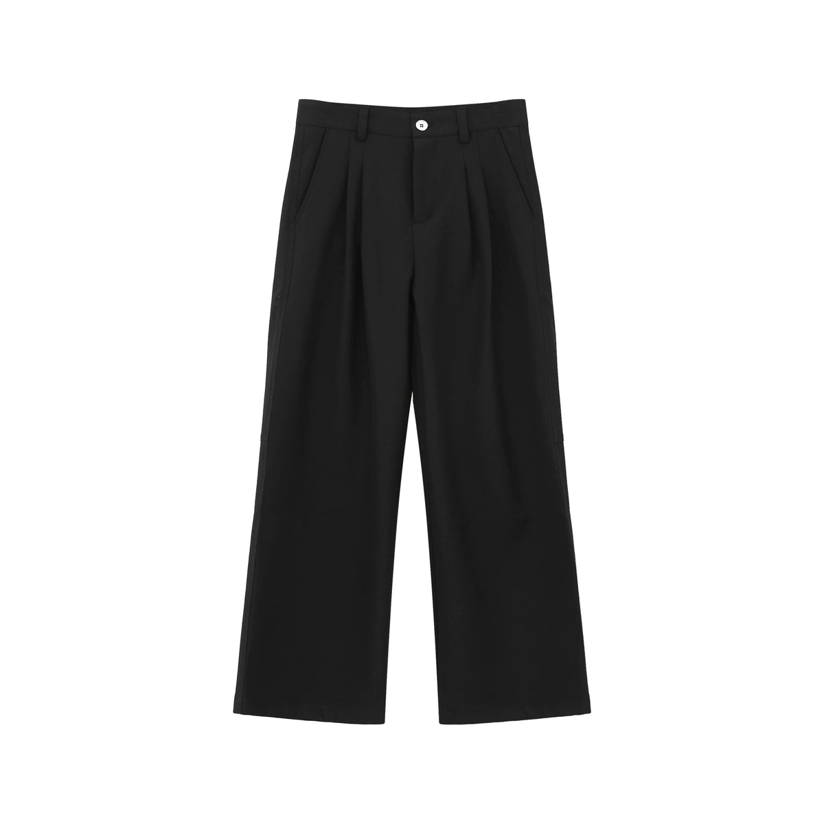 【26s Jan.】Sculpted Panel Straight-Leg Tailored Trousers