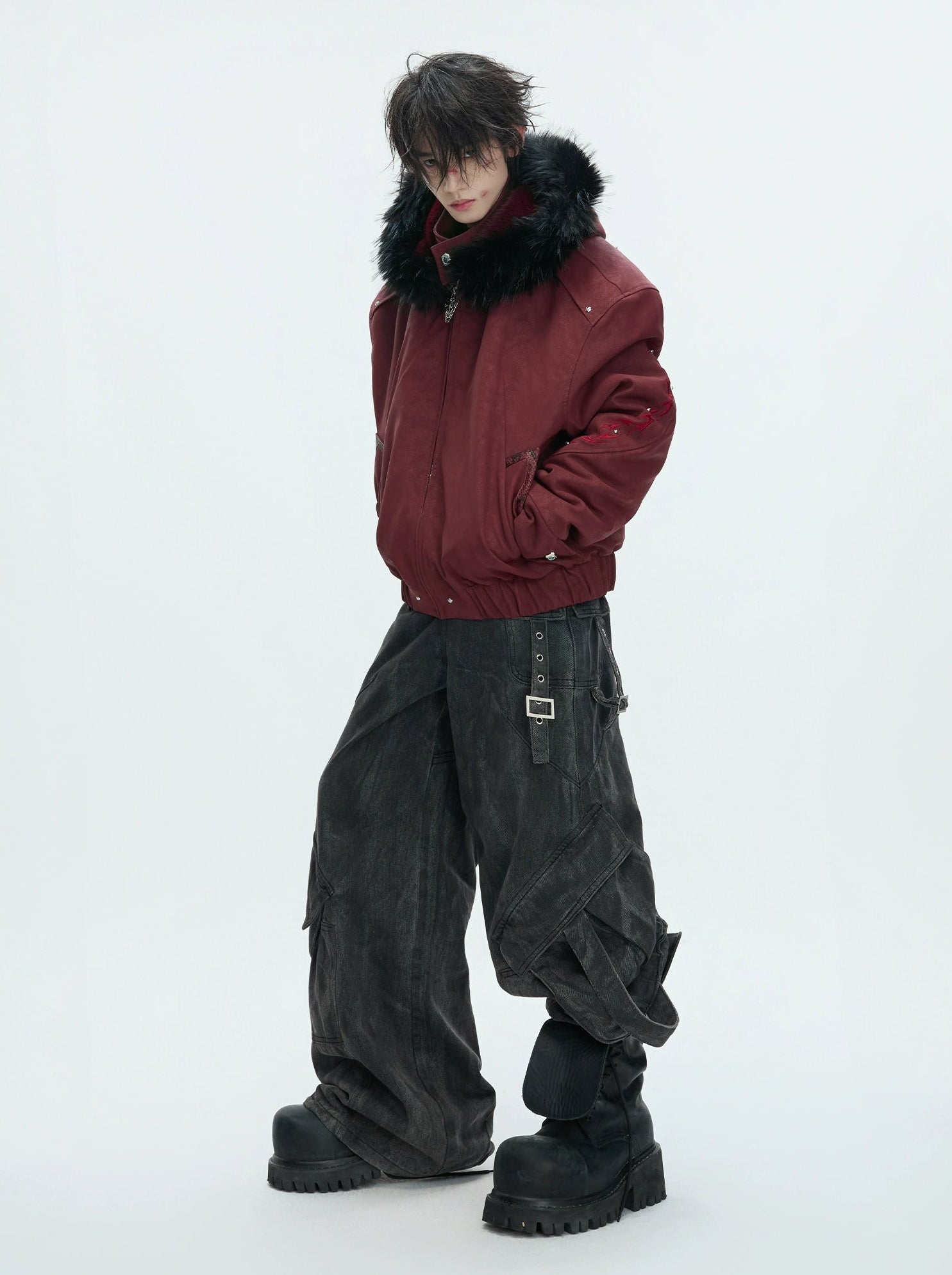 【25s Dec.】Embroidered Washed Cotton Jacket