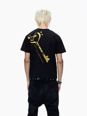 Vintage Rock Band Graphic Cropped Tee