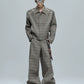 【25s Oct.】Pearl Houndstooth Lapel Jacket/Pants