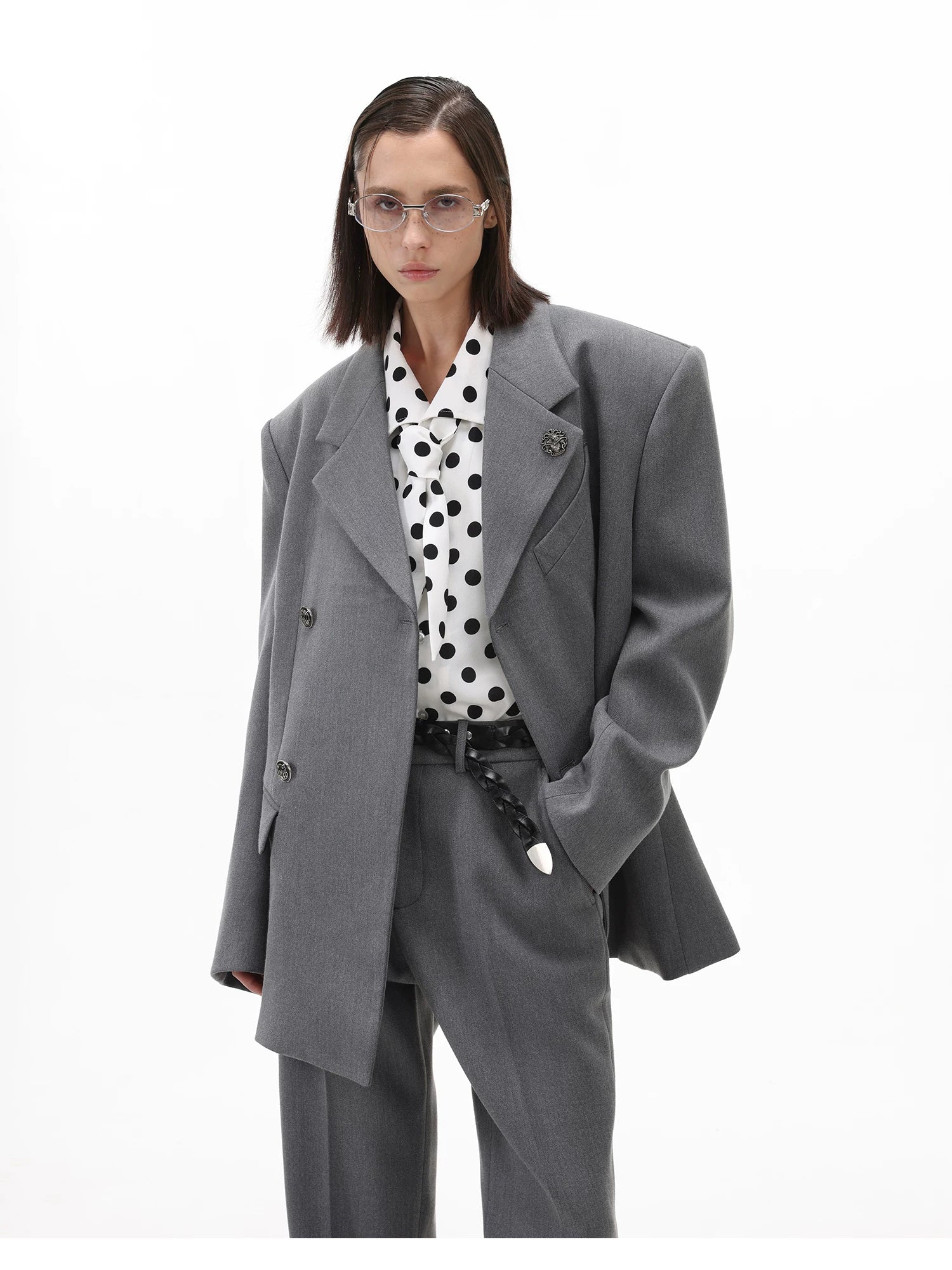 【26s Apr.】Minimal Flared Tailored Jacket / Pants