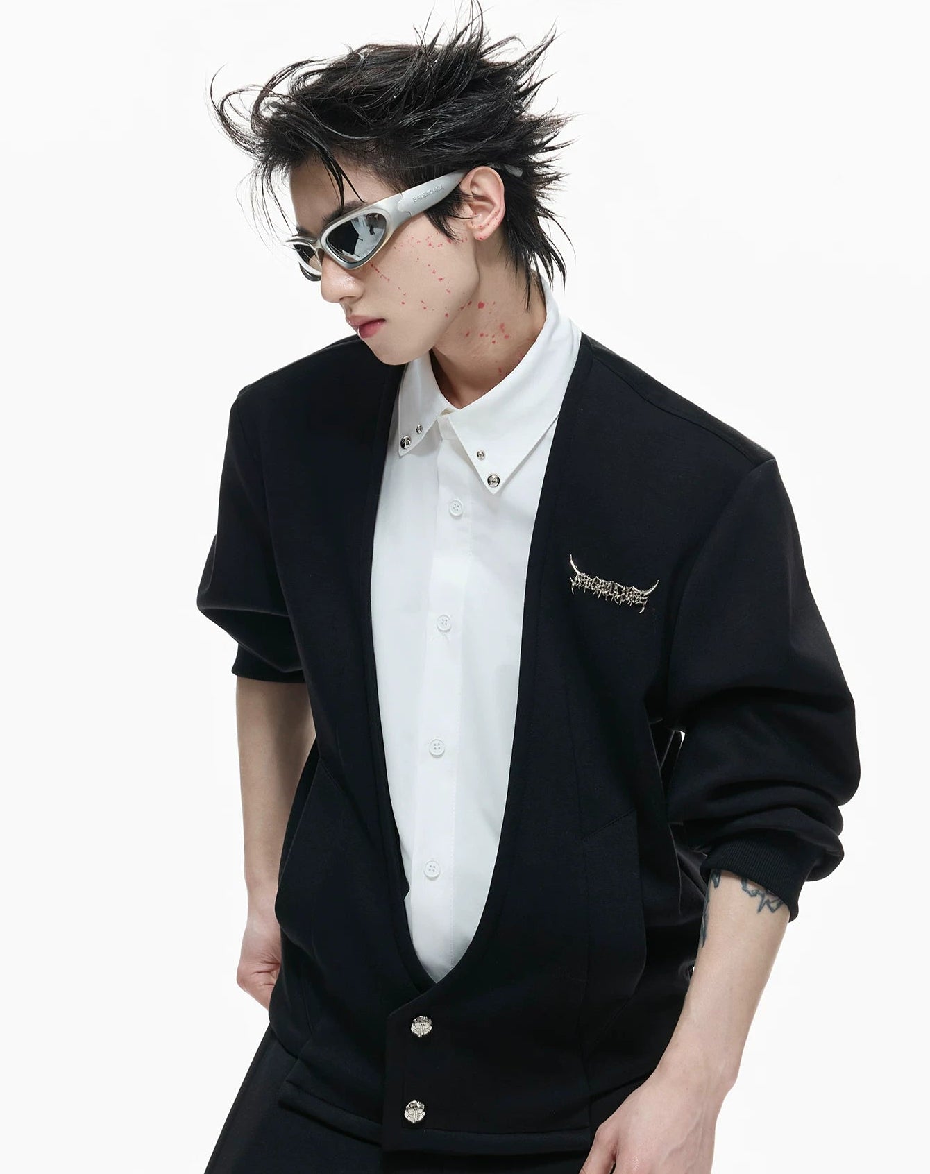 【26s Mar.】Layered Shirt Hoodie Set