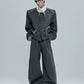 【25s Oct.】Contrast Color Elegant Chanel Style Jacket/Scimitar Pants