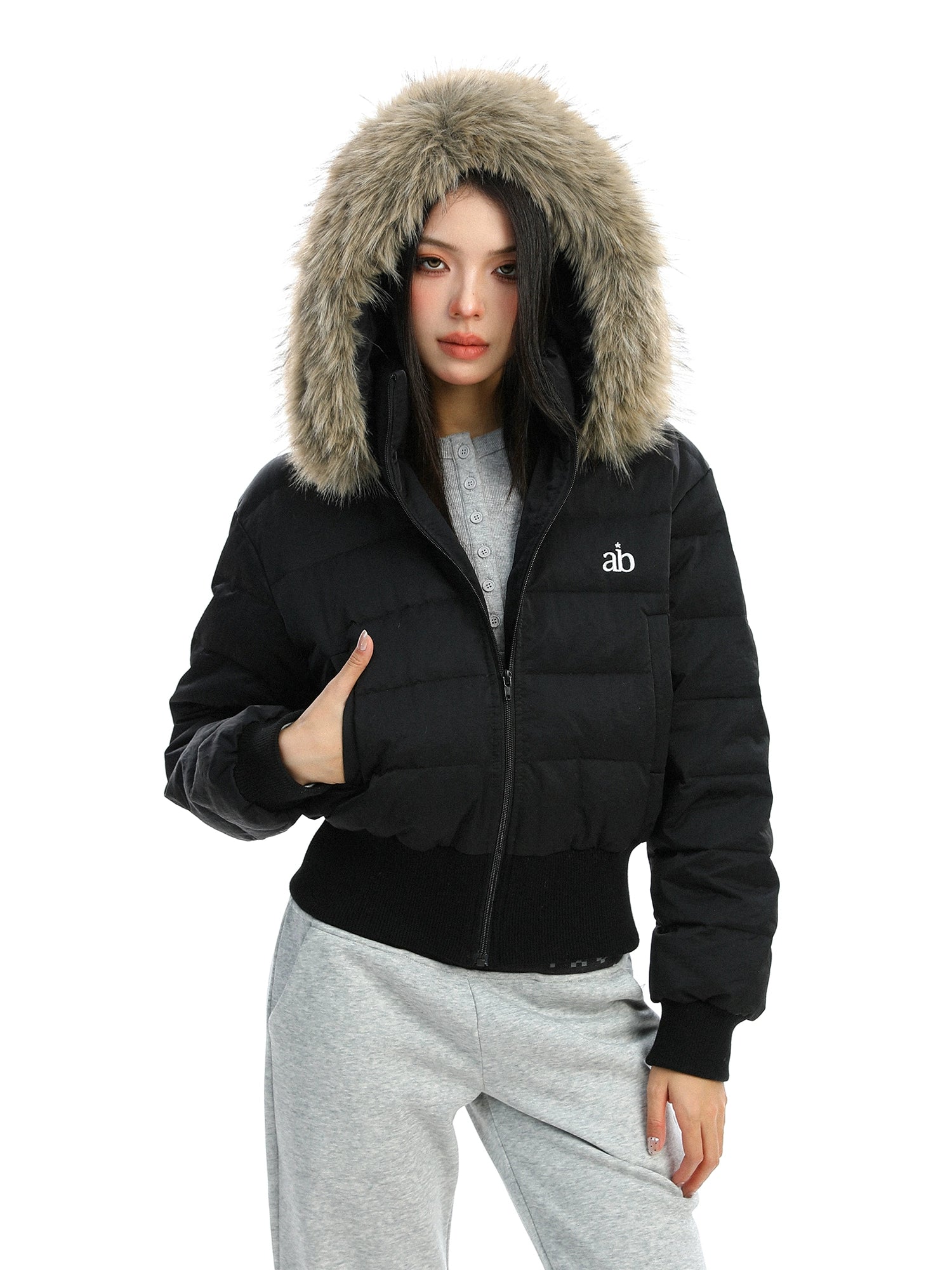 【25s Dec.】White Duck Down Lightweight Down Jacket