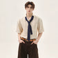 【25s Aug.】American Retro Vertical Striped Shirt