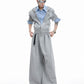 【25s Aug.】Fake Two-piece Shirt Stitching Hooded Sweatshirt/Pants