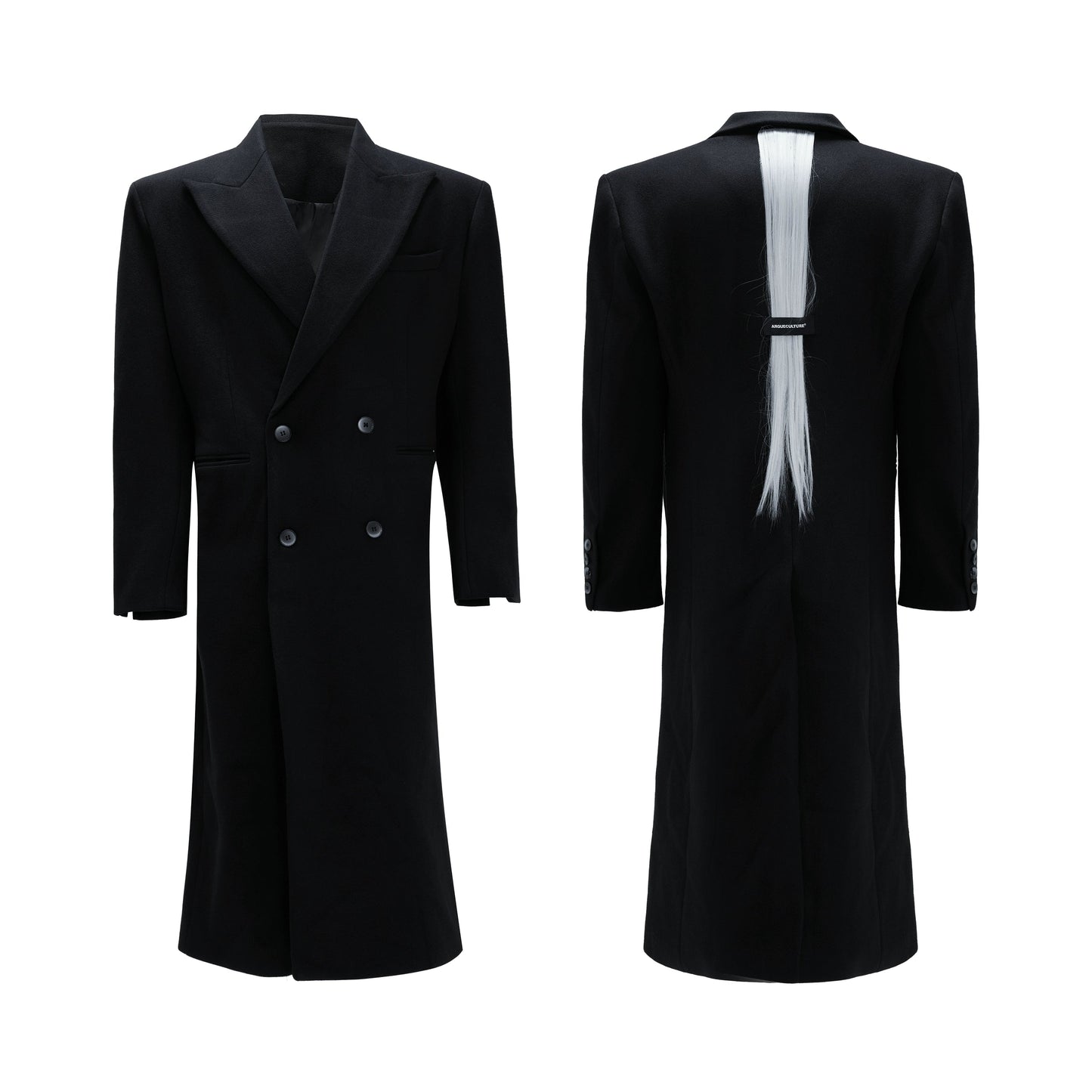 【25s Nov.】Woolen Slim-fit Trench Coat