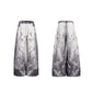 3D Printed Street Low-Rise Wide-Leg Jeans