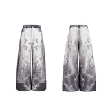 【25s Oct.】3D Printed Street Low-Rise Wide-Leg Jeans