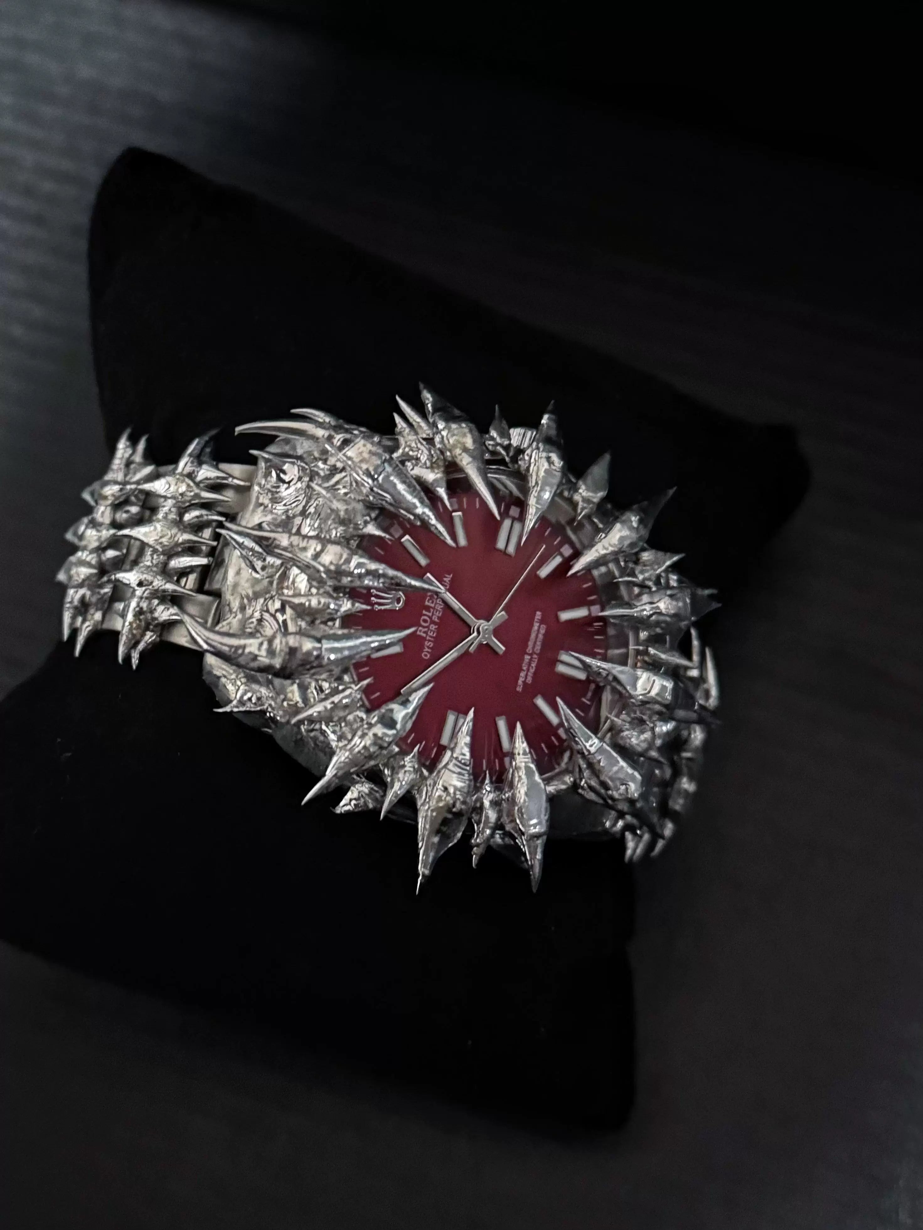 Handcrafted Vampire Dragon Scale Watch