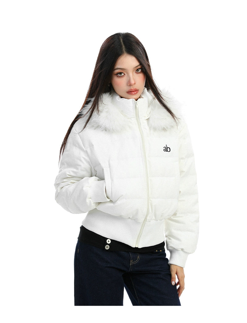 【25s Dec.】White Duck Down Lightweight Down Jacket