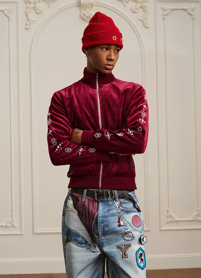 Velvet Pearl Workwear Jacket
