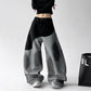 【25s Aug.】Gradient Loose-Fit Flowing Wide-Leg Jeans
