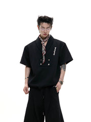 【25s Jun.】V-neck Padded Sportswear Set with Elegant Pleats