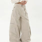 【25s Jul.】Vintage Deconstructed Multi-Pocket Wide-Leg Pants