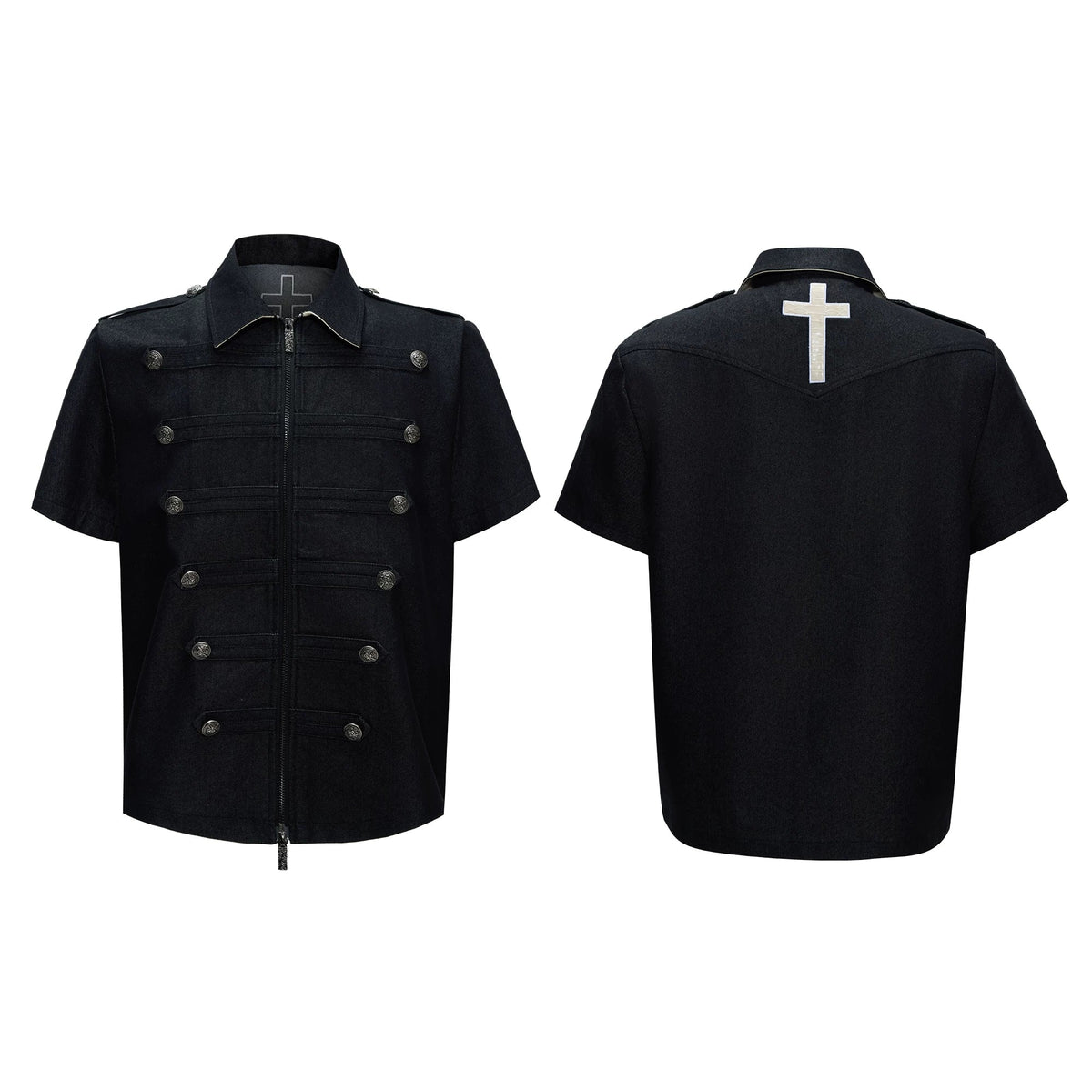 【26s Apr.】Napoleonic Double-Breasted Tee & Cross Pants