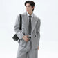 【25s Nov.】Retro V-neck Suit Jacket/Casual Pants