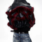 【25s Oct.】Studded Faux Fur Hooded Jacket