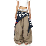 【25s Jul.】Retro Design Cargo Paratrooper Pants