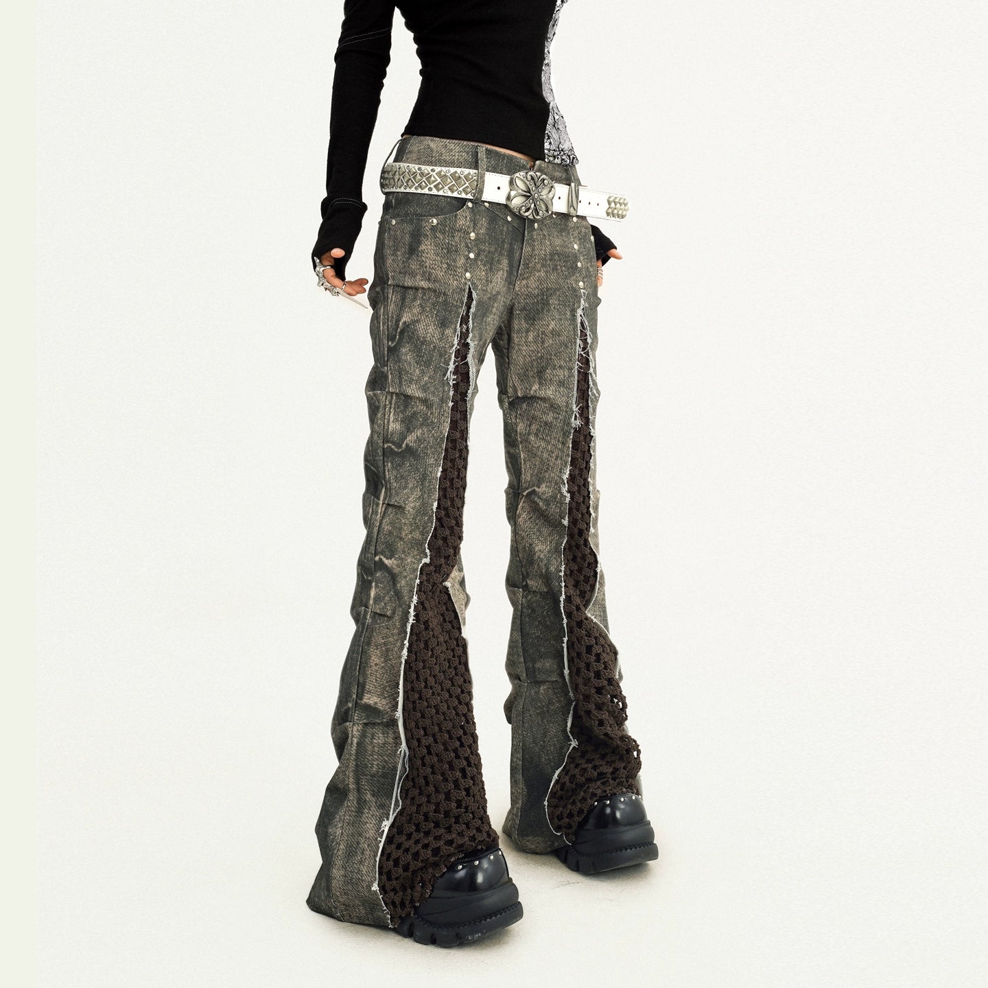 【25s Oct.】Y2K Gypsy Ripped Jeans