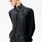 【25s Oct.】Gradient Cable-knit Hooded Sweater