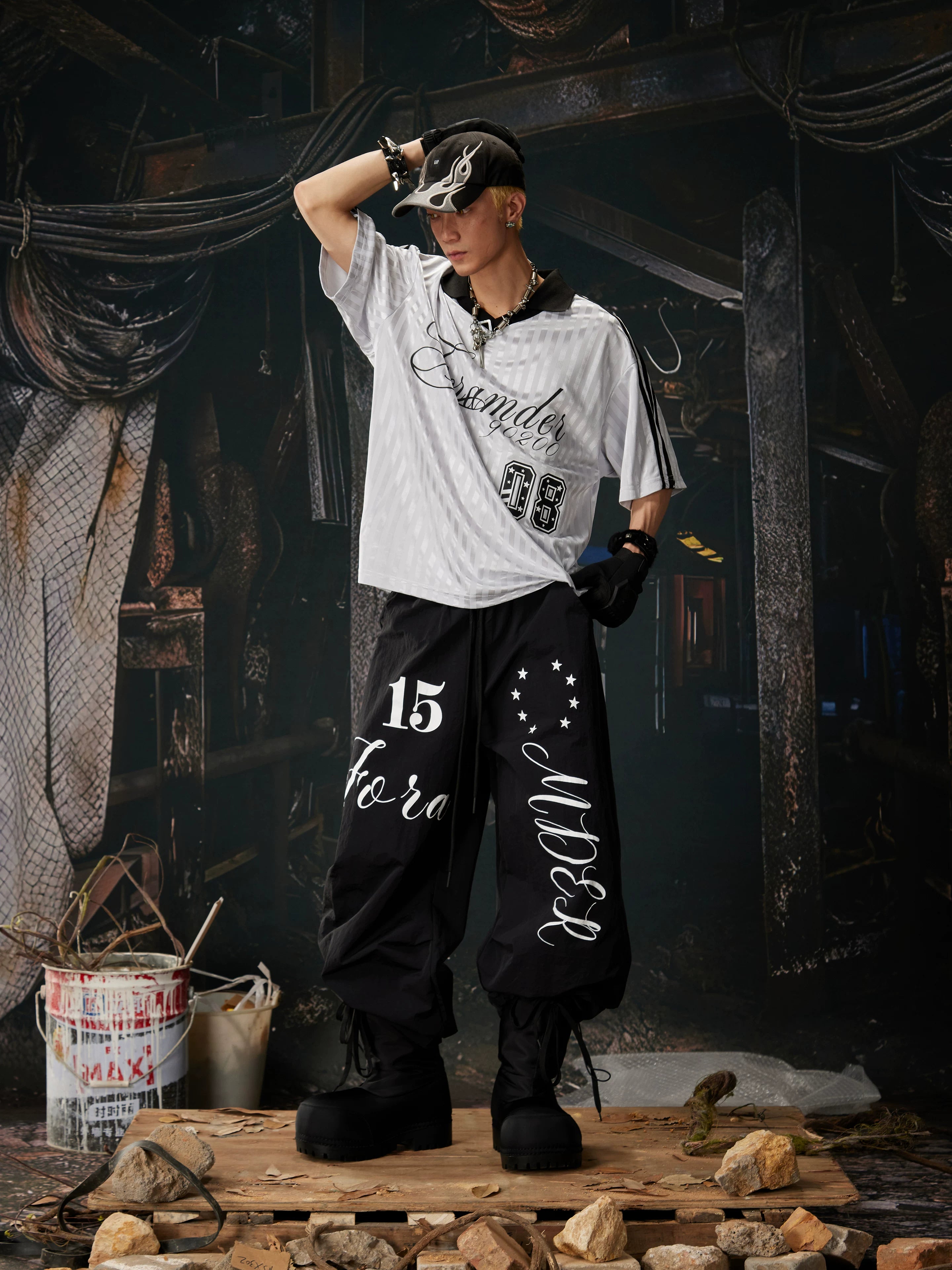 Contrast Jersey Street Tee