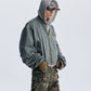 【25s Aug.】Distressed Washed Loose Bomber Jacket