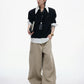 【25s Sep.】Textured Mock Two-piece Shirt Stitching Sweater
