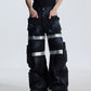 【25s Aug.】Street Dirty Dyed Multi-pocket Jeans