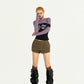 【25s Oct.】Studded Punk Low-rise Shorts
