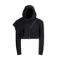 【25s Aug.】Deconstructed Asymmetrical Zip-Up Hoodie