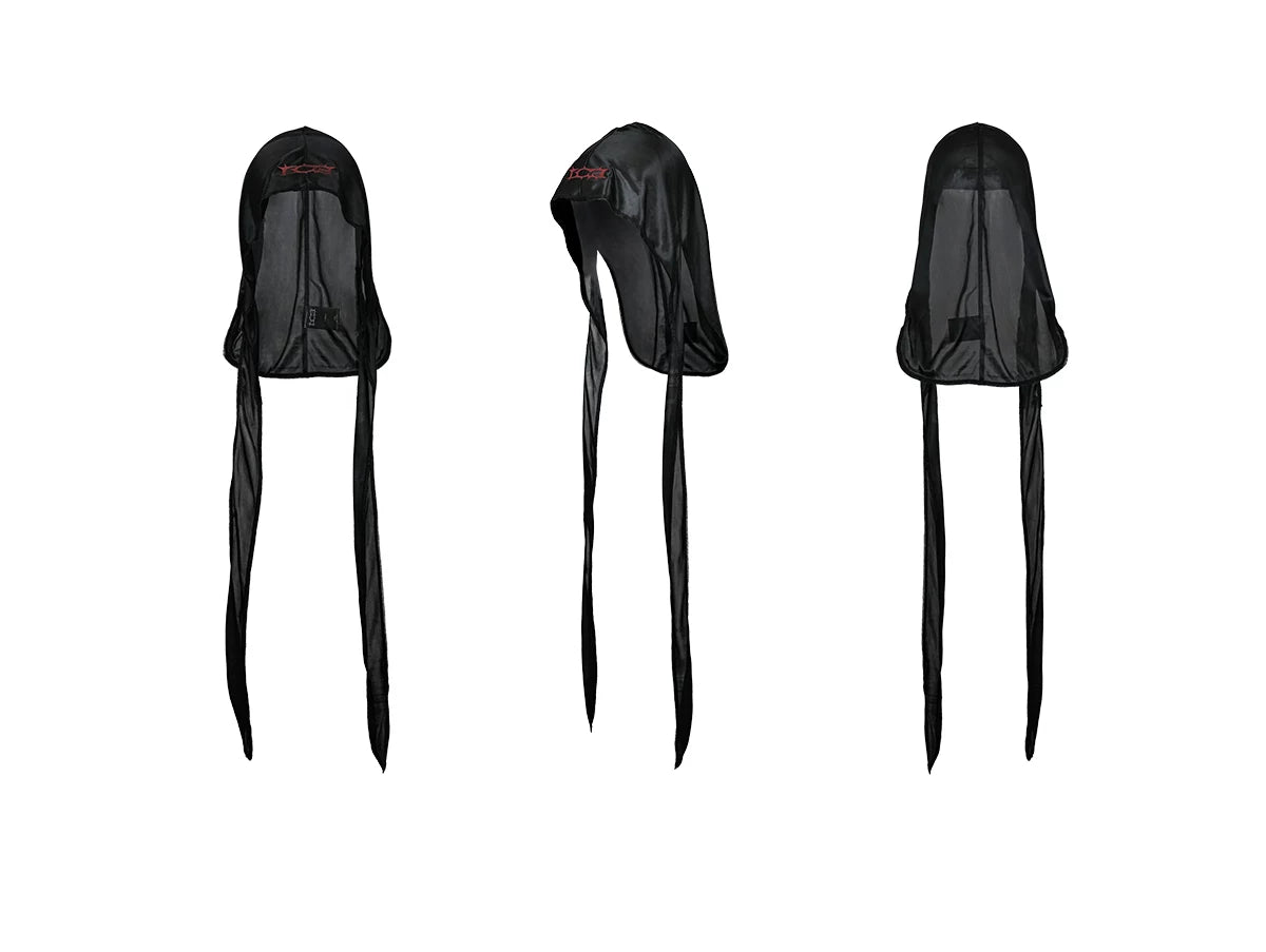 Embroidered Long Tail Durag